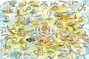 Image of Hype Machine Zeitgeist Map