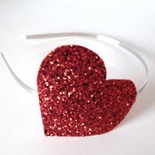 Image of Loverdose: Glitter Heart Headband