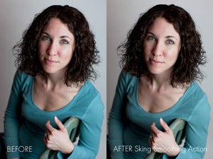 Image of Skin Smoothing Action & Video Tutorial