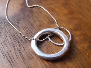 Image of Big Circle, Little Circle Necklace