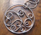 Image of Sterling Silver Wave Necklace