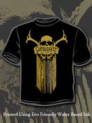 Image of OJ Bleeding Skull (Black)