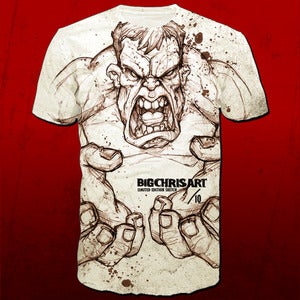 Image of Limited Edition Sketch Shirt - Hulk
