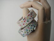 Image of Celo japonés (masking tape) de motas multicolor