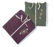 Image of 2 Logo Zip Hood Sweatshirt