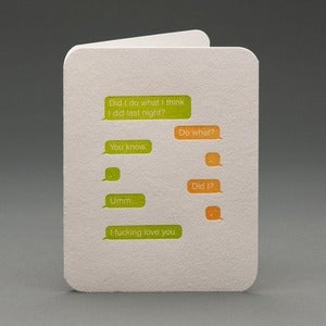 Image of Velour Card