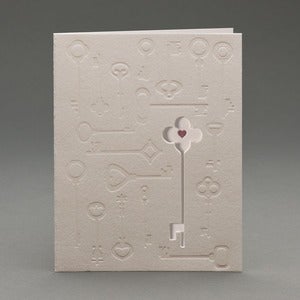 Image of Key to My Heart Card