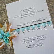Image of Lace Invitation