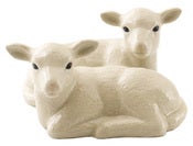 Image of LAMB SALT AND PEPPER SHAKERS
