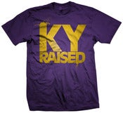 Image of Ky Raised in Purple and Gold