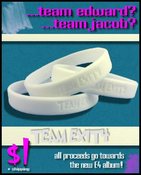 Image of 'Team Exit4' Silicone Wristband