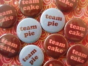 Image of Team Cake or Team Pie Pin