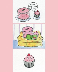 Image of "The Talk" 8x10 Print by CakeSpy