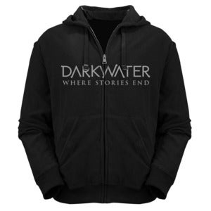 Image of Darkwater - "Where Stories End" zip-hoodie