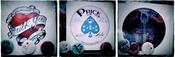 Image of 3 buttons and 3 sticker pack