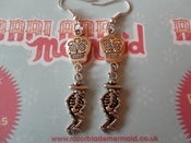 Image of Sugar Skull Day of the Dead Día de Muertos Dancing Mexican Skeleton Earrings