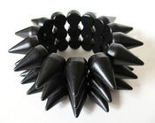 Image of Matte Black Spike bracelet