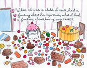 Image of Andy Warhol Candy Print by CakeSpy