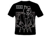 Image of The Cool Cali Beast (White On Black)