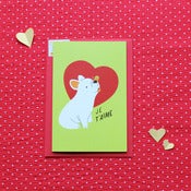 Image of 'Frenchie Love' card
