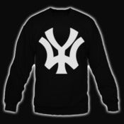 Image of 'WY' Sweatshirt - Black/White - SOLD OUT