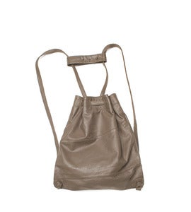 Image of FLAT PACK - Leather backpack