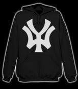 Image of 'WY' Hoody - Black/White - SOLD OUT!