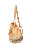 Image of Small leather rucksack with detailing (Papoose)