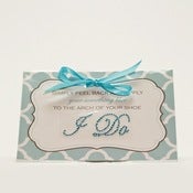 Image of I do! Something Blue Shoe Stickers