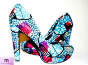 Image of Pinky Blue Jessica Pumps