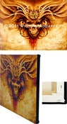 Image of "Sharp Knife" Giclee Canvas Print