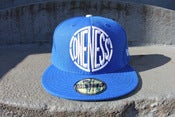 Image of ONENESS LOGO FITTED NEW ERA BLUE WHITE