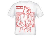 Image of The Cool Cali Beast (Red on White)