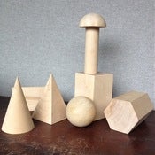 Image of Geometric Wood Forms