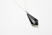 Image of BLACK & CHROME Oversized Pendant