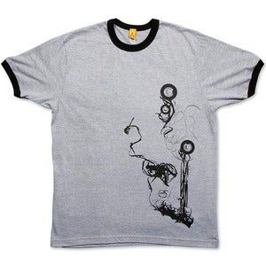 Image of TAPE - men’s heather ringer