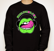 Image of Fluorescent Black Long Sleeve 