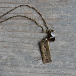 Image of LOVE necklace