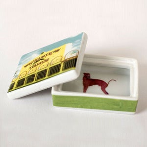 Image of Alice Mara - Dog track trinket box