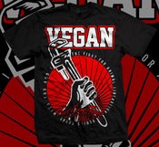 Image of VEGAN FIGHT T-SHIRT