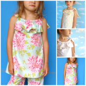 Image of "Design Your Own" Girls Voila Summer Top