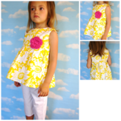 Image of "Design Your Own" Girls Splendid Sleeveless Blouse