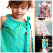 Image of "Design Your Own" Girls Swing Top