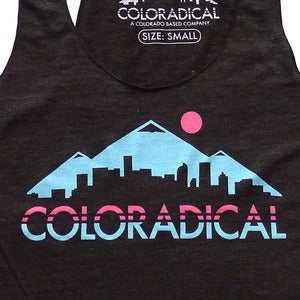 Image of Coloradical Skyline - Women's Tank Top