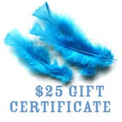 Image of $25 GIFT CERTIFICATE