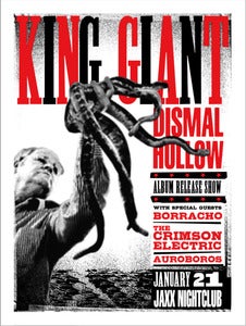 Image of LTD edition Album Release Poster.