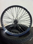 Image of BNC 21" stainless spool hub wheel