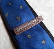 Copper and Silver Tie Slide--Metal Musings