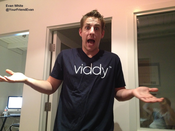Image of viddy V-Neck ~ Navy