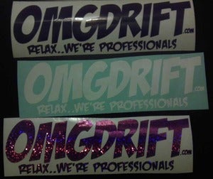 Image of Official OMGDRIFT.com Decal